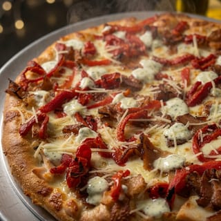 Chicken Bacon Ranch Pizza (Medium 12")